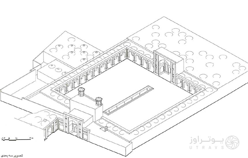 پلان مسجد وکیل شیراز
